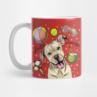 Pitbull Hello Summer Mug